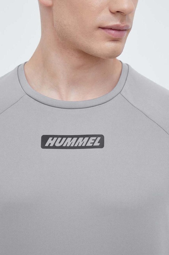 Hummel t-shirt treningowy hmlTE TOPAZ T-SHIRT 213475 szary