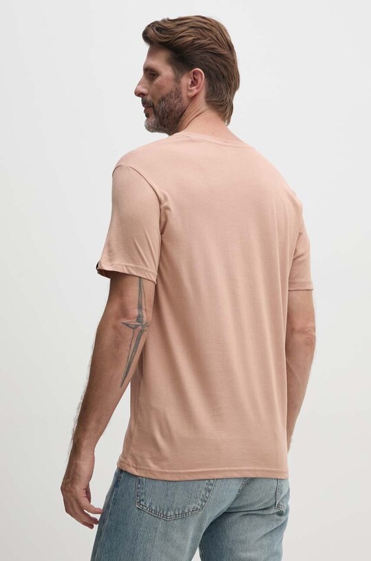 Одяг Бавовняна футболка Alpha Industries 100501.09 помаранчевий