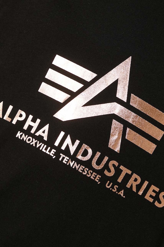 Alpha Industries cotton t-shirt Basic T-Shirt Foil Print 100501FP.365