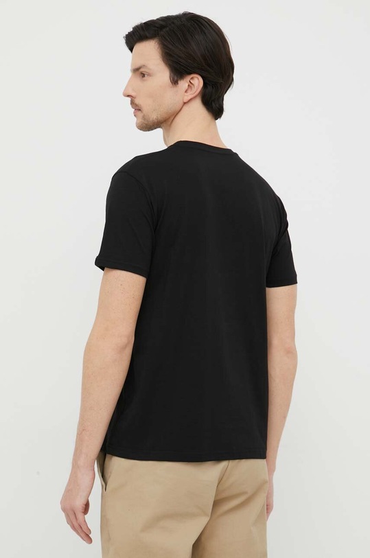 Odzież Alpha Industries t-shirt bawełniany Basic T-Shirt Foil Print 100501FP.583 czarny