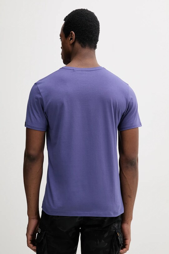Îmbrăcăminte Alpha Industries tricou din bumbac 188505.03 violet