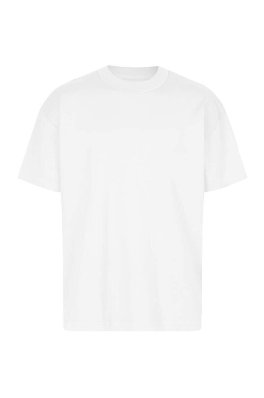 AllSaints t-shirt bawełniany ISAC SS CREW MD105V biały
