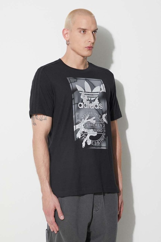 Odzież adidas Originals t-shirt bawełniany HR3531 czarny