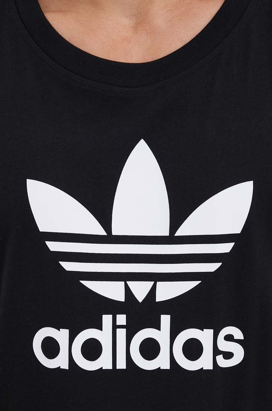 adidas Originals pamut póló IA4811 fekete