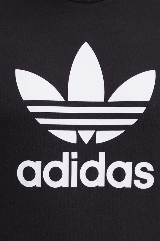 adidas Originals t-shirt bawełniany Adicolor Classics Trefoil Tee IA4815 czarny