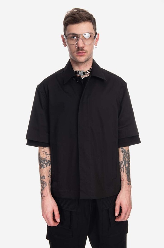 1017 ALYX 9SM cotton shirt relaxed black AAMSH0189FA01