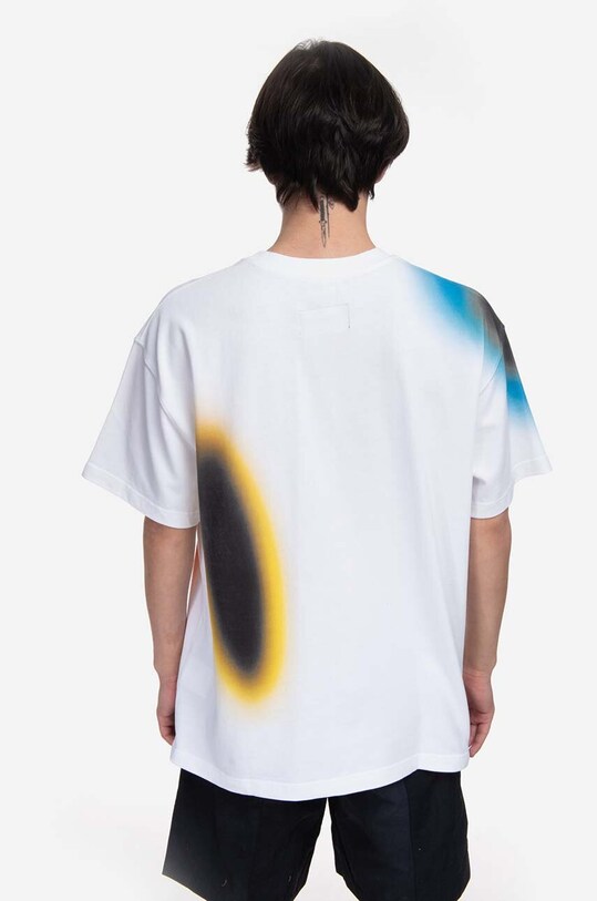 Odzież A-COLD-WALL* t-shirt bawełniany Hypergraphic SS T-shirt ACWMTS099 biały