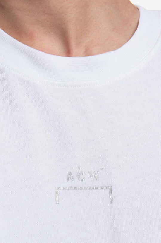 A-COLD-WALL* t-shirt bawełniany Hypergraphic SS T-shirt biały ACWMTS099