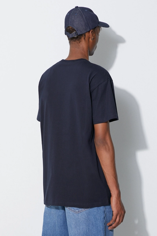 Clothing Carhartt WIP cotton T-shirt Chase I026391 navy