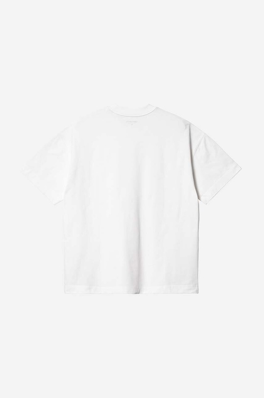 Carhartt WIP t-shirt bawełniany S/S Link Script T-Shirt I031373 biały