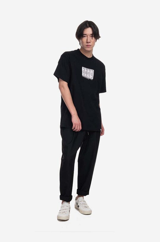 Carhartt WIP t-shirt bawełniany Pills I031424 czarny SS23