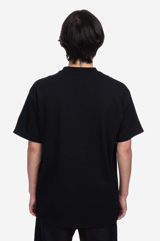 Odzież Carhartt WIP t-shirt bawełniany Pills I031424 czarny