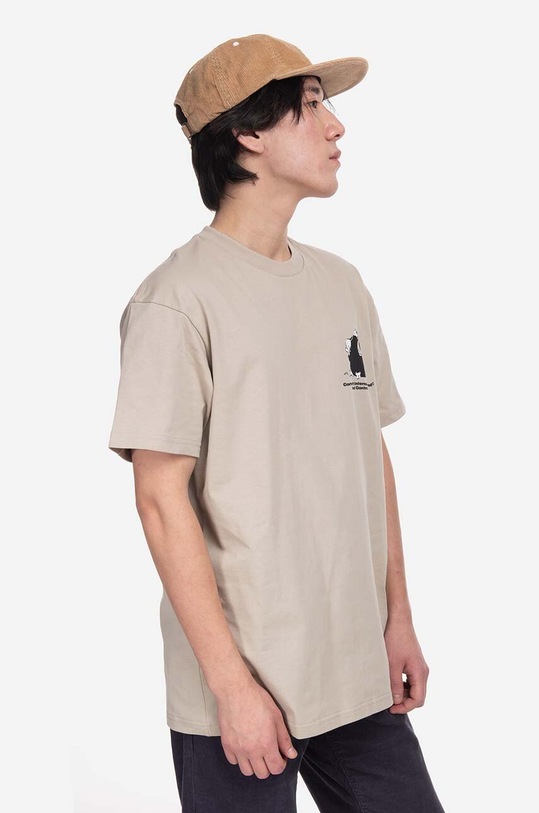 Хлопковая футболка Carhartt WIP Pest Control I031427