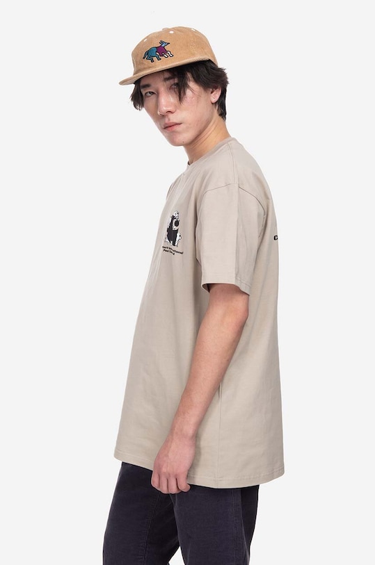 Хлопковая футболка Carhartt WIP Pest Control I031427