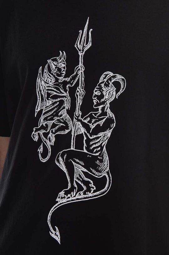 Han Kjøbenhavn cotton T-shirt Demon Print Boxy Tee Short Sleeve black M.132873