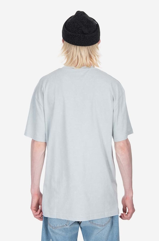 Одежда Хлопковая футболка Karl Kani 6037509 голубой