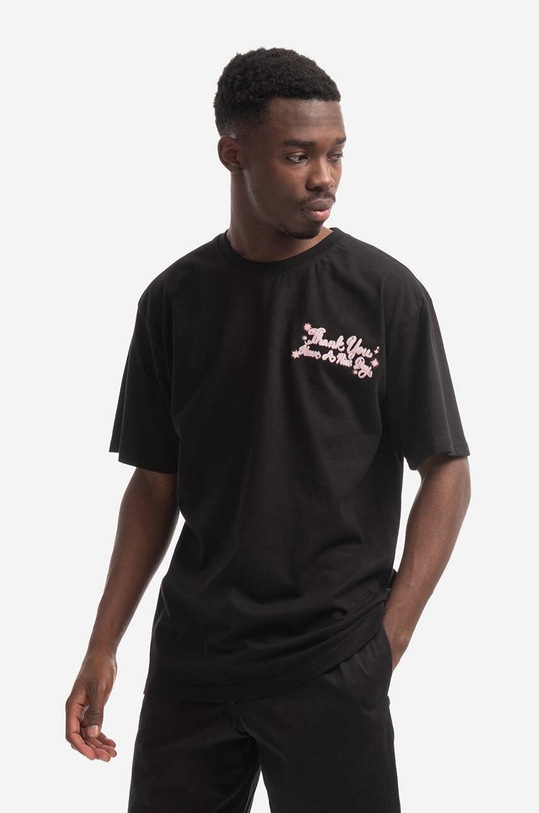 Market t-shirt in cotone 399001144.0001 nero