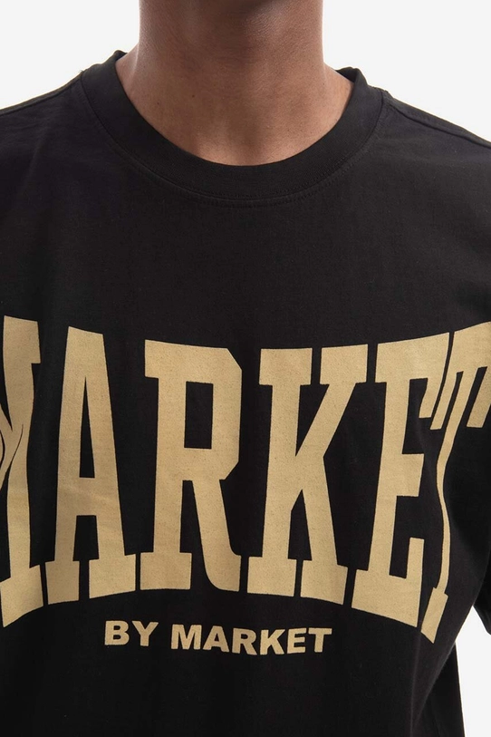 Market cotton t-shirt black 399001370