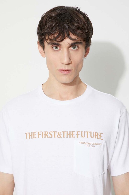 Engineered Garments cotton t-shirt 22S1H010 white