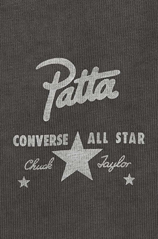 Converse t-shirt in cotone x Patta 10024663.A01 grigio
