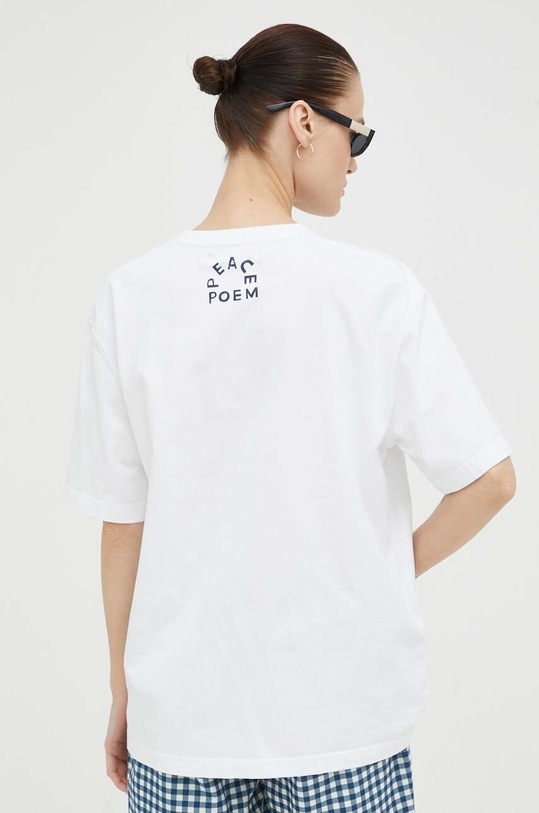 Samsoe Samsoe t-shirt bawełniany biały U23200002