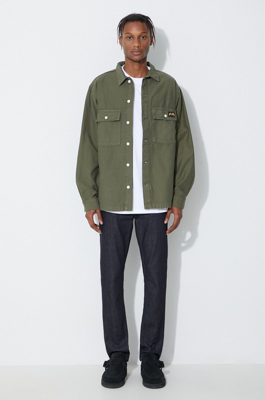 Bavlnené tričko Edwin I026745.UNGTT biela SS23