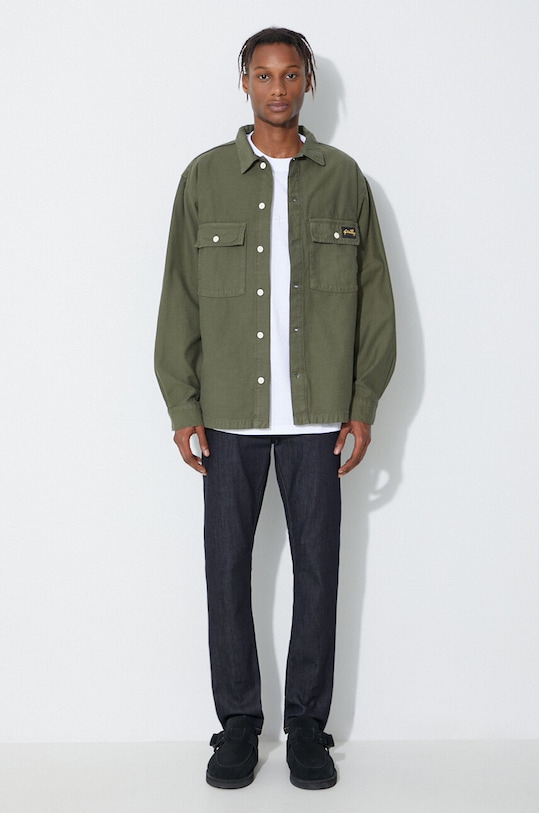 Bavlnené tričko Edwin I026745.UNGTT biela SS23