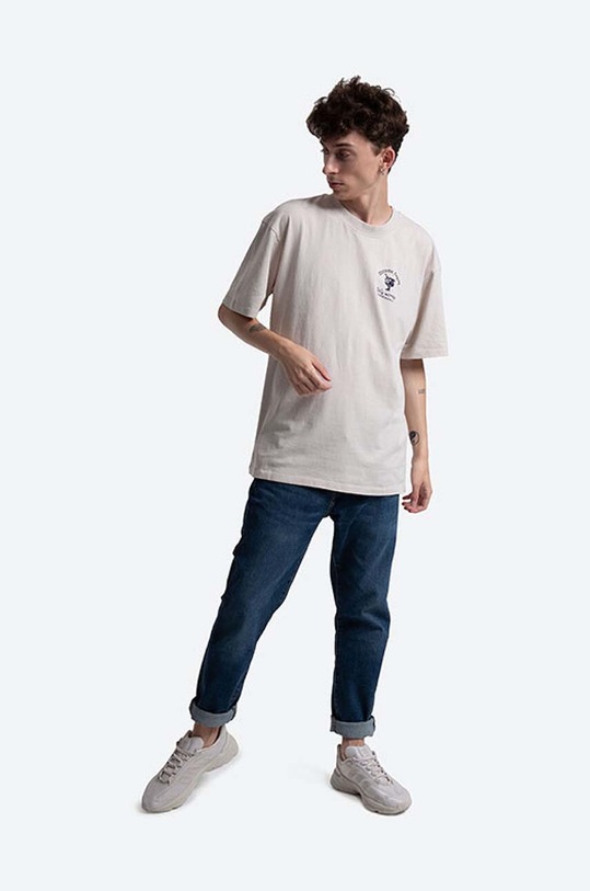 Edwin cotton T-shirt Keep It Surreal Ts I029692.0N367 beige SS23