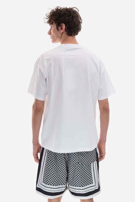 Дрехи Памучна тениска STAMPD SLA.M2846TE бял