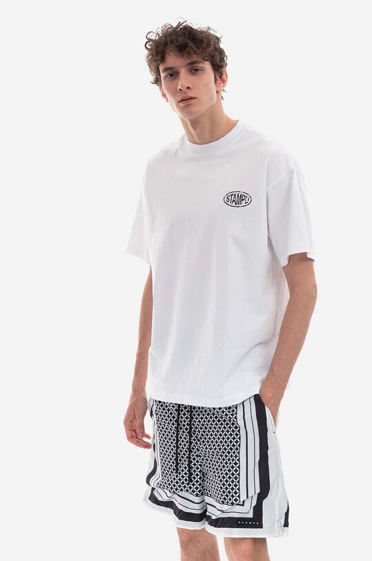 Хлопковая футболка STAMPD SLA.M2846TE белый