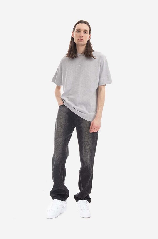 A.P.C. cotton T-shirt Kyle COFDY.H26929 gray SS23