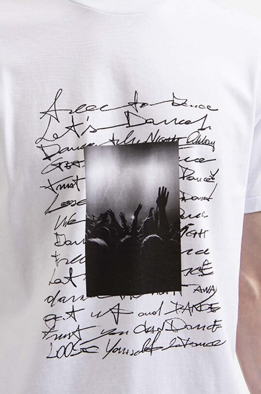Neil Barett tricou din bumbac Festival alb BJT063S.S544S.3154