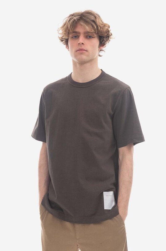 Norse Projects cotton t-shirt Holger Tab Series