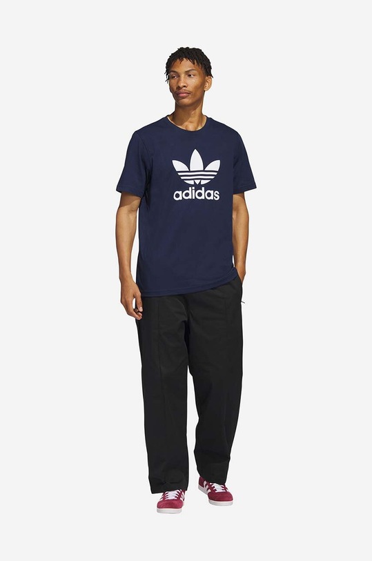 adidas Originals cotton t-shirt IA4814 navy SS23