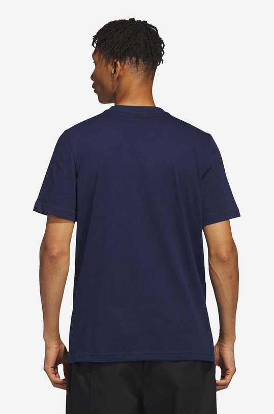 Clothing adidas Originals cotton t-shirt IA4814 navy