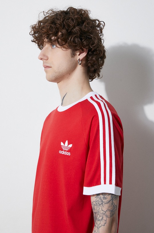 adidas Originals cotton t-shirt IA4852 red