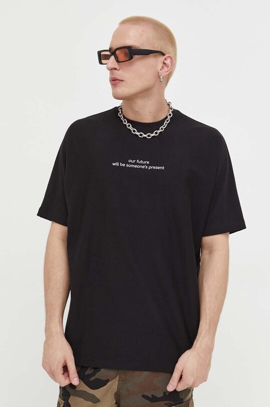 Odzież Preach t-shirt bawełniany 206282 czarny