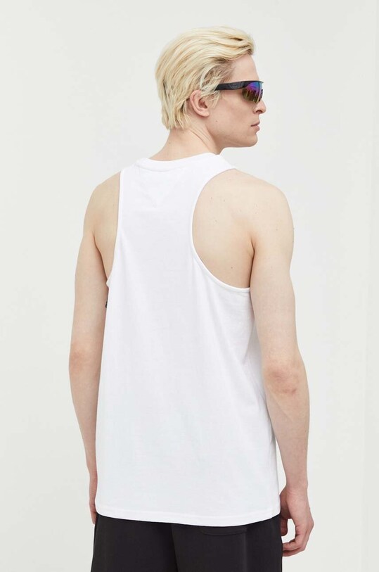 Памучна тениска Tommy Jeans DM0DM11803.PPYX бял SS23
