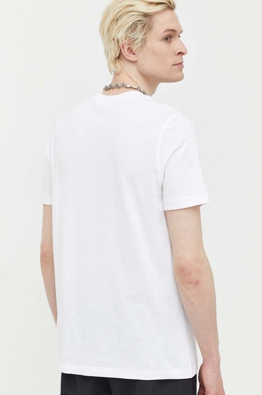 Oblečenie Bavlnené tričko adidas Originals Adicolor Classics Trefoil Tee IA4813 biela
