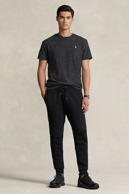Одежда Хлопковая футболка Polo Ralph Lauren 710671426 чёрный
