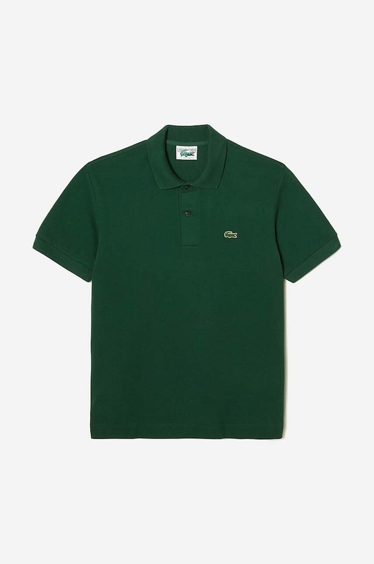 Lacoste polo bawełniane Piqué Polo Shirt L1221 70V L1221.70V zielony SS23