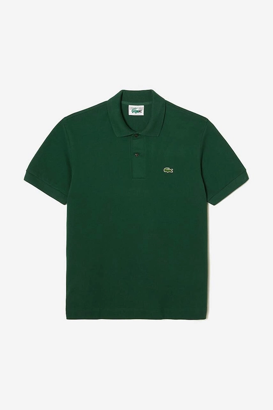 Bavlnené polo tričko Lacoste Piqué Polo Shirt L1221 70V L1221.70V zelená SS23