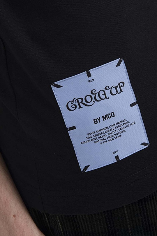 MCQ t-shirt in cotone 677270RST631000 nero