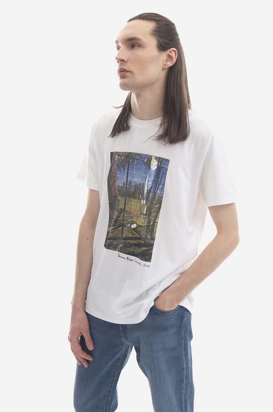A.P.C. cotton T-shirt Palermo COELH.M26165 white