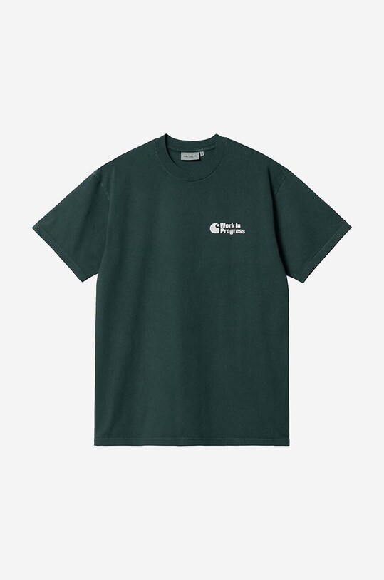 Carhartt WIP cotton T-shirt Carhartt WIP S/S Manual T-shirt I031824 BOTANIC I031824