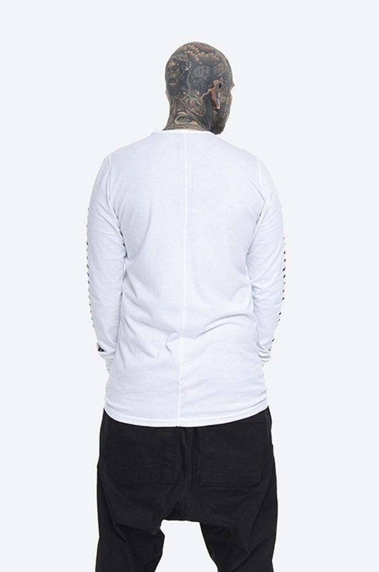 Clothing Rick Owens cotton longsleeve top DU20F1260.RNEP4.CHALK white
