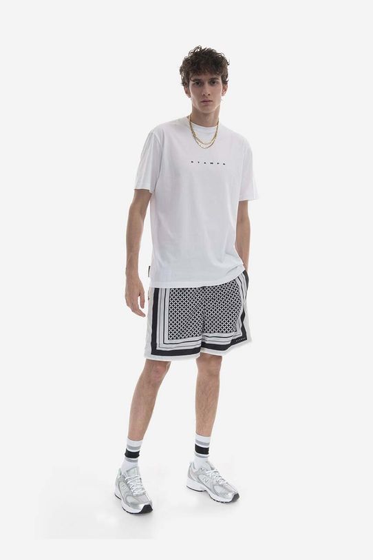STAMPD t-shirt bawełniany SLA.M3047TE biały SS23