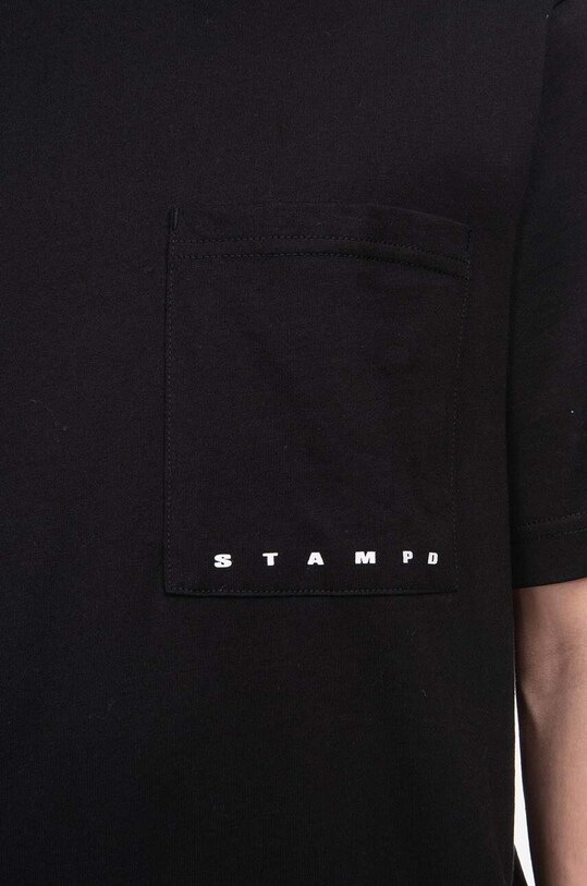 STAMPD cotton t-shirt black SLA.M3098TE