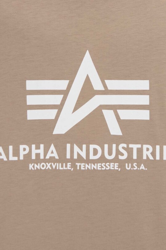 Alpha Industries t-shirt bawełniany Basic T-Shirt 100501.679
