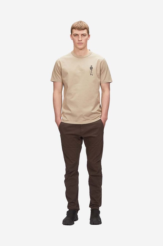 C.P. Company cotton T-shirt Mercerized Jersey 30/2 Graphic T-shirt 14CMTS155A006499W330 beige SS23